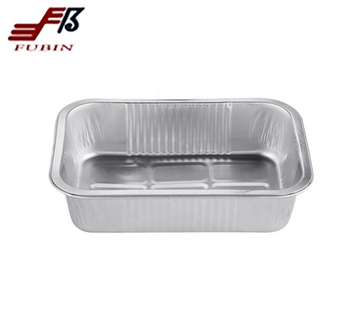 alufolie Food grade packing foil takeaway food container packaging aluminum foil box barbecue grill special