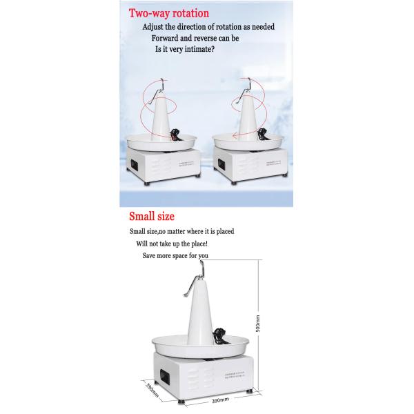 9kg Capacity Small Cable Wire Unwinding Machine with Automatic Rotary Wire Spool Feeder