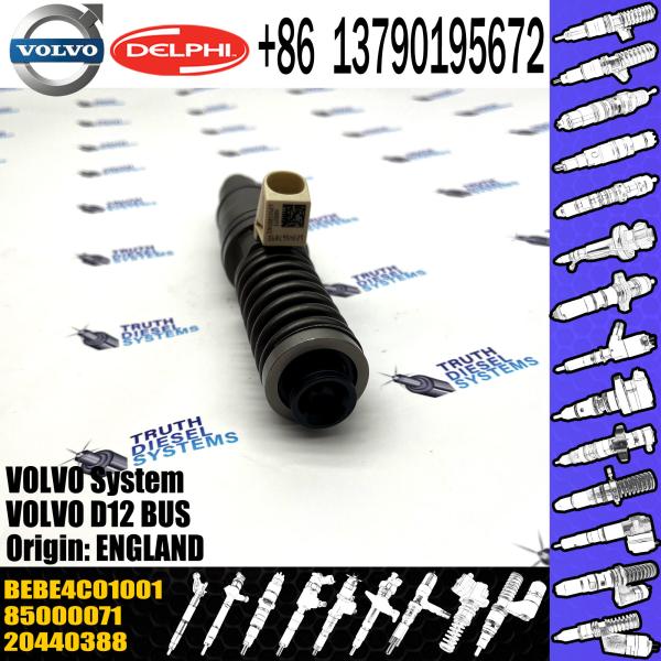 20440388 Excavator Engine Injector Common Rail Diesel Injector BEBE4C01001 For VOL D12 EC210 EC240 EC290 EC360