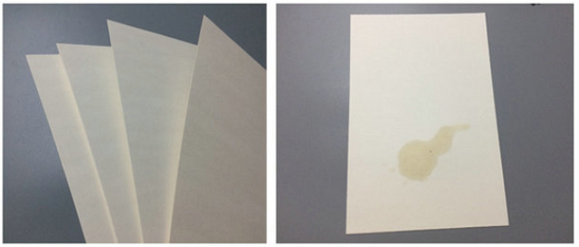  0.5mm 0.6mm 0.7mm Ivory White Beermat Coaster Board For Paper Coasters 