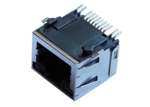 TM-5JSMT8811ET2L1-C8 Tab Up SMT RJ45 Connector With LEDs LPJES101XAGNL