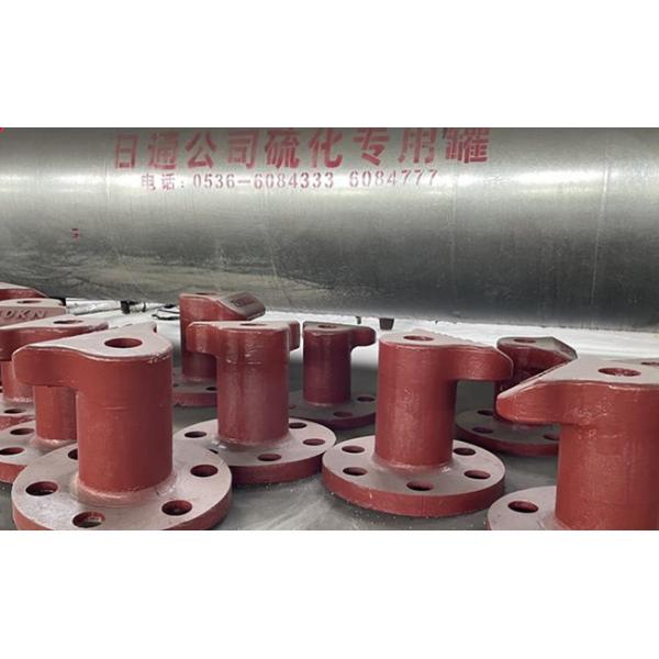 Double Bitt Rope Ship Mooring Bollards Large Capacity