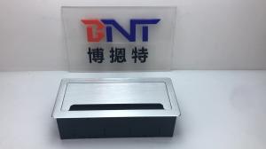 China BNT Available Customized Modules Three EU Standard Power Plug desktop power plug outlet Used In Office Room BF804 wholesale
