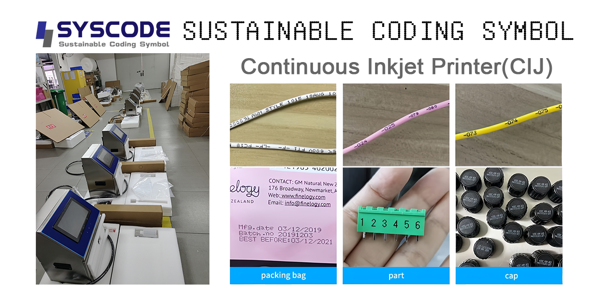 High-Speed Industrial Inkjet Printer - 5-Line Small Character Printing Solution