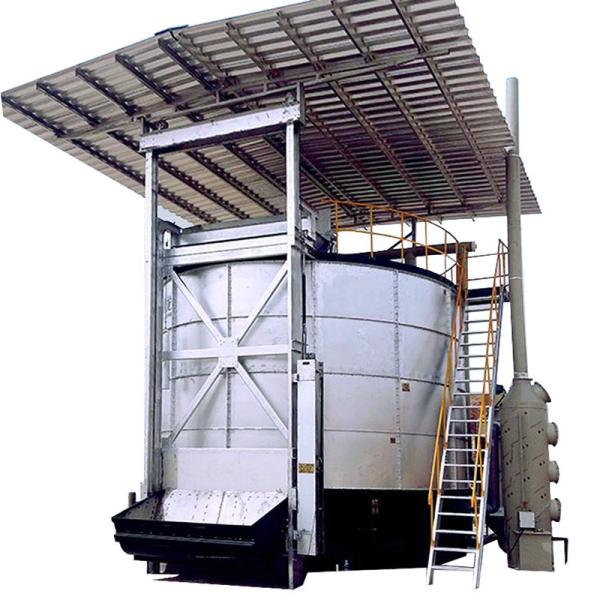 Gearbox High Temperature Fermentation Equipment for Organic Waste Reuse and Recycling