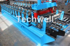 0-15m/min Forming Speed Cold Roll Forming Machine With Sheet Left And Right Traverse Movement