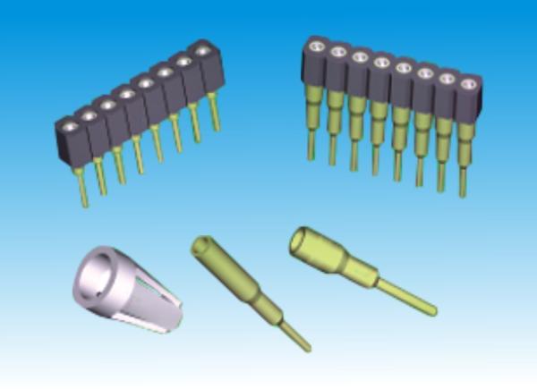Quality Functional Marchined Single Row Pin Header 1.778mm DIP 3.0A Current Rating for sale