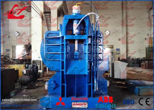 Quality High Capacity Metal Scrap Logger Baler Machine For Light Metal Scraps Baling Into Blocks for sale
