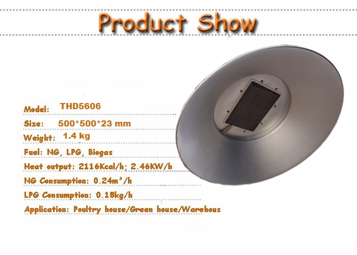 Husbandry Hangable Infrared Brooder Heater Birds Chick Heater Brooder THD5606