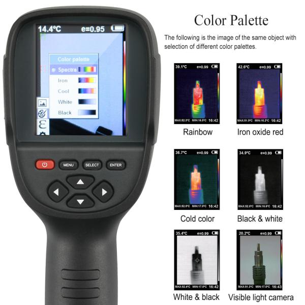 HT-18 Handheld IR Digital Thermal Imager Detector Camera Infrared Temperature