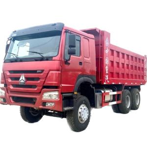 China 10 Forwards Transmission Used Howo SINOTRUCK Hno Dump Truck with 351-450hp Horse Power wholesale