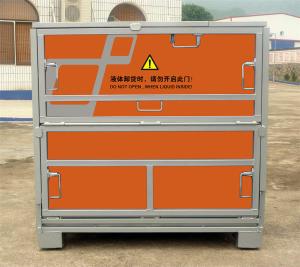 China 1100L Collapsible IBC Liquid Storage Tank 1145*1145*1030mm wholesale