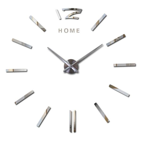 Quality DIY 3D Large Size Acrylic Wall Clock for sale