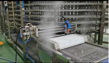 Quality 380V 50HZ Endless SUS Mesh Belt Conveyor And Introlex Modular Belt Spiral Cooling Tower for sale
