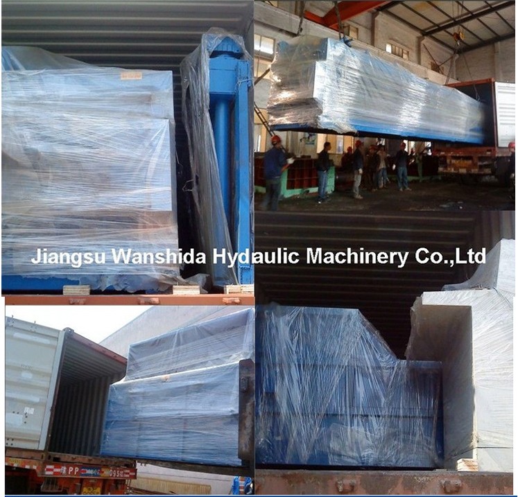 Inlet Width 1200mm Scrap Metal Crusher PSX-450 Iron Scrap Crushing Machine