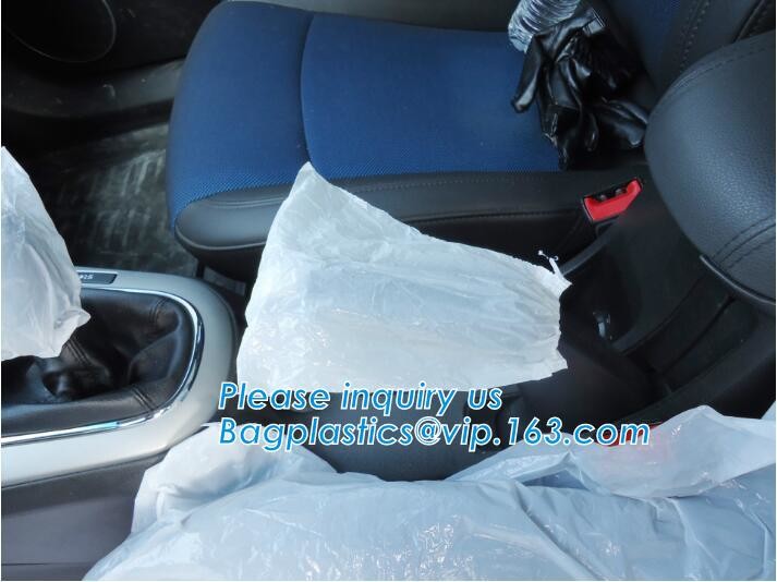 customized plastic car seat cover fit for all seats, Custom Car Seat Cover Package Disposable PE Plastic, limited, ltd,