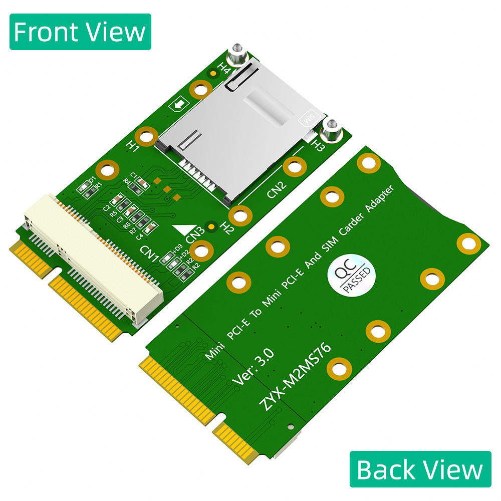 Full Size USB Mini PCI-E Sim Card Adapter Customized