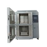 Custom Thermal Shock Chamber Two Zone Meets IEC 60068 - 2 - 14 Test Standard