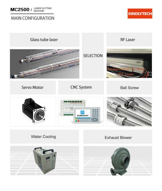 SGS Approved 260w CO2 Laser Engraving Cutting Machine For Paper