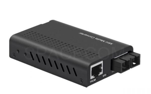 Quality Mini Fast Ethernet Media Converter 10/100Base T RJ45 Port for sale