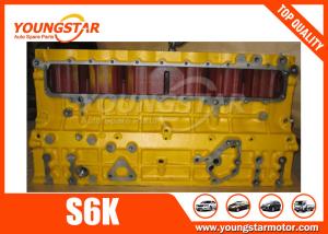 China S6K 2128566 / 183-8230 / 5I7776 Diesel Engine Block Excavator Engine Parts wholesale