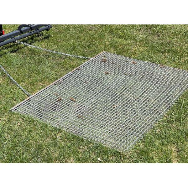Standard Steel Drag Mat Allows For Soft Turf Maintenance