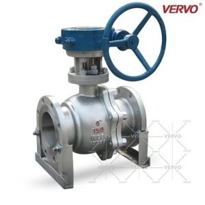 China DN150 2 Pc Ball Valve A216 Wcb Rf Lcc Cast Steel A217 Wc5 Wc6 Wc9 A352 Lcb Lcc Bolted Body wholesale