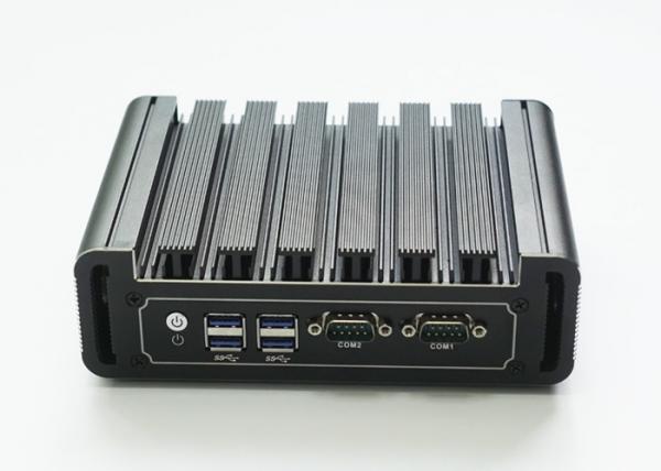 Quality Intel I7-7500U Dual Core Industrial Micro PC 6 USB 2 Ethernet Port 2 COM RS232 for sale