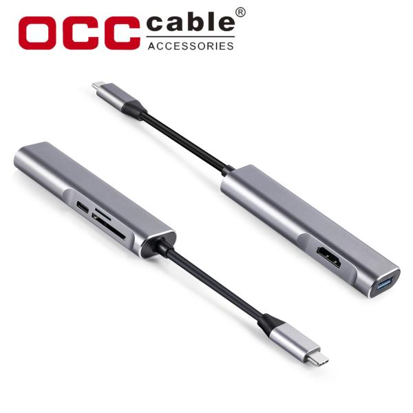 Quality 5 In 1 USB C Hubs for sale
