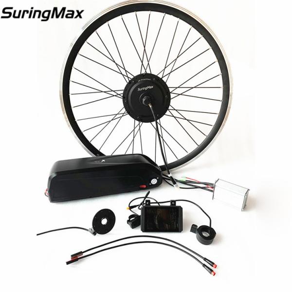 Easy Assembling Ebike Conversion Kit , 48v 350w Electric Hub Motor