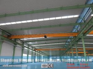China LDE Model Europe Standard 10 ton Single Girder Crane, European Type Single Girder Crane Price on sale