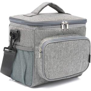 China Insulated Lunch Box Portable Lunch Bag Adult Kids with Shoulder Strap wholesale