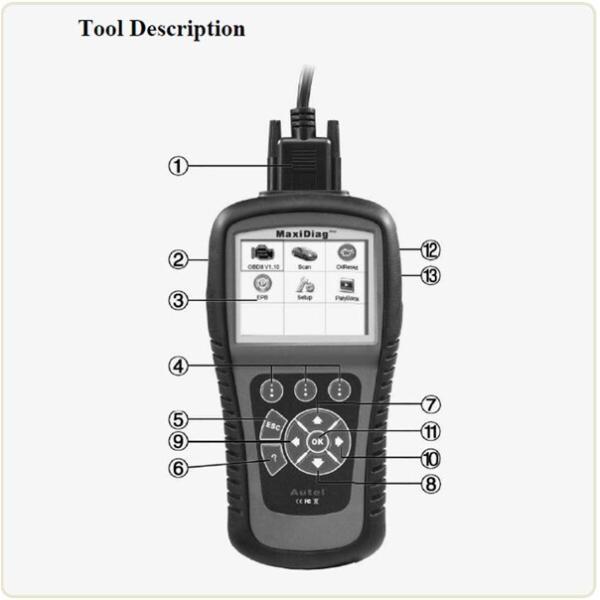 DS Model Free Update Online Auto Diagnostic Tools MaxiDiag Elite MD802 All System