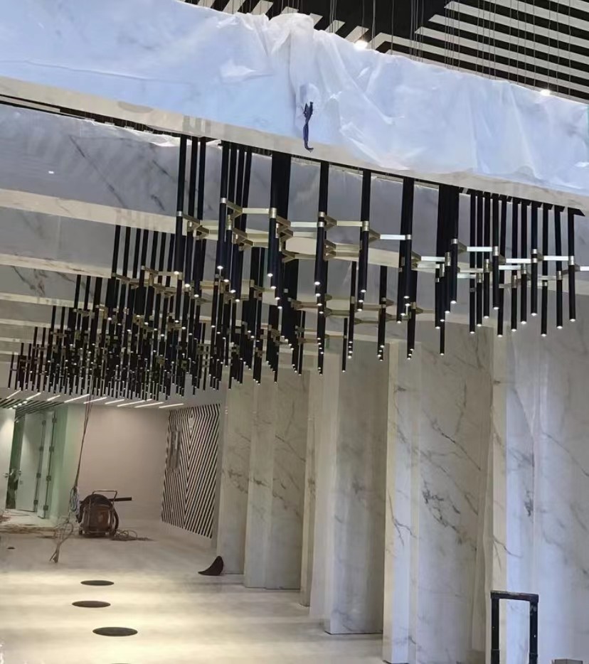 LED 3W Customized Pendant Lamp Modern Matte Black Pendant Light Rustproof