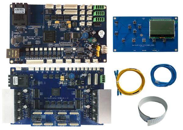Quality Network Port I3200 Double Head Inkjet Board For Textile Digital Printer for sale