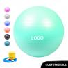 Buy cheap Anti Burst Pvc 55cm 21.7 inch Exercise Yoga Ball With Pump Swedish ball therapy from wholesalers