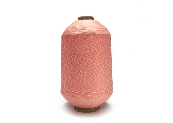 Quality Two Heaters Polyester Elastic Yarn 300d/96f , Multi Color Polyester Chenille Yarn for sale