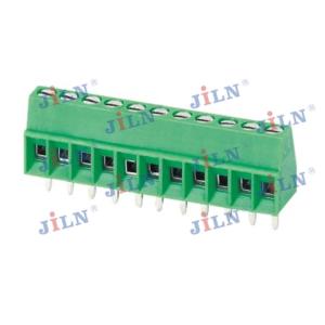 China Industrial Pcb Terminal Block 2.54 Mm High Accuracy 22~14 AWG Wire Range on sale