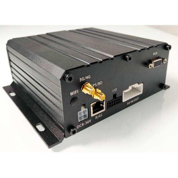 H265 1080P HDD / SSD SD Card 4CH 4G WIFI Mobile DVR with fatigue alerts, ADAS