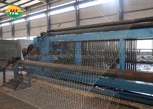 1m Gabion Box Wire Mesh , Galvanized Hexagonal Retaining Wall Cages