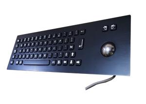 China Fulll Key Stroke Trackball On Keyboard , Water Marine Metal Mechanical Keyboard wholesale
