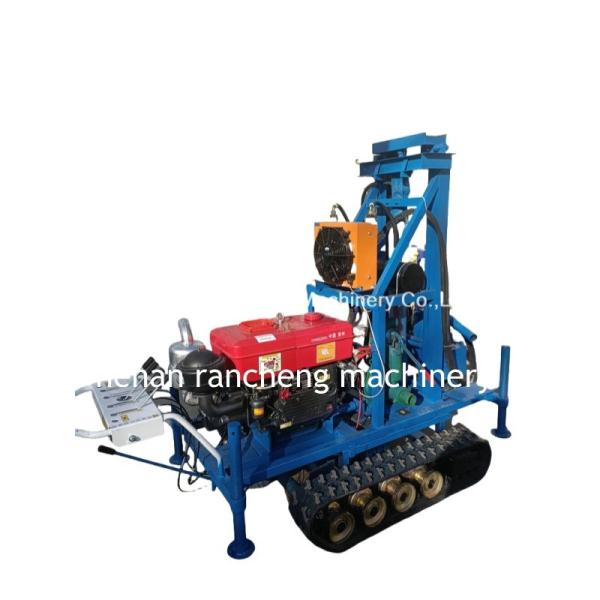 Quality Max Depth 150m RCS200C Rubber Crawler Small Water Well Drilling Rig Machine for sale