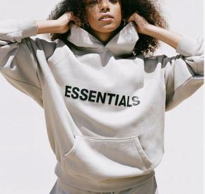 China Double Hats French Terry Pullover Sweater Hoodies Women'S Hip Hop Essential Style Same wholesale