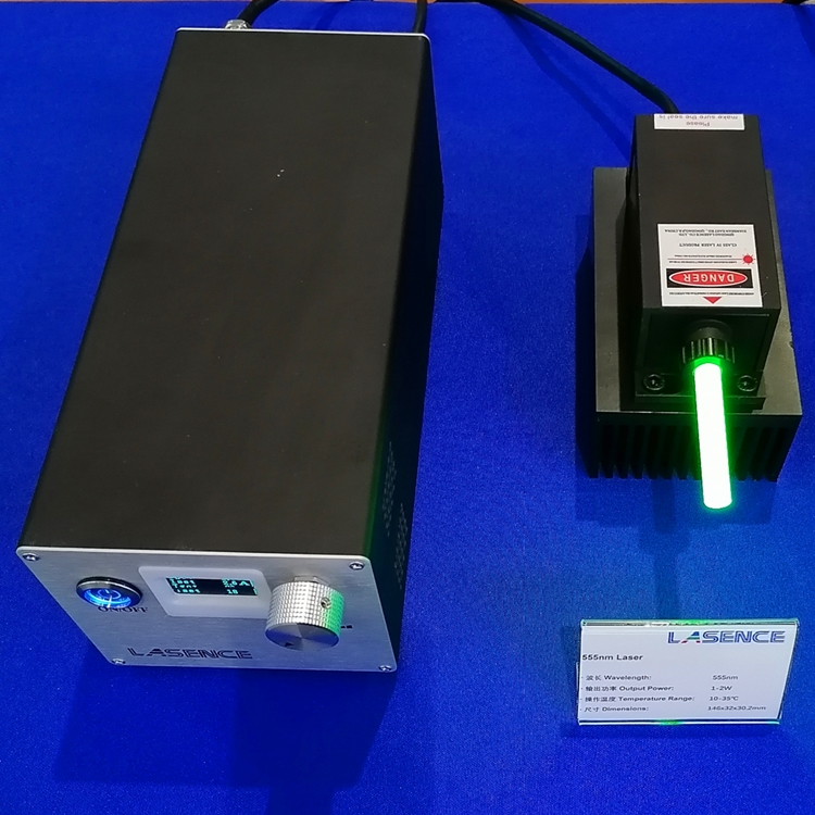 569nm DPSS Laser Yellow Laser with High Stability and TTL or Analog Modulation 1Hz-400Hz