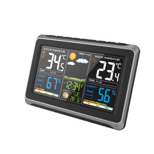 China LCD Digital Display Wireless Automatic Weather System With Humidity Function wholesale