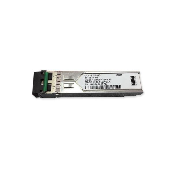 Quality Stable Network Optical Module Single Mode 80Km SFP Transceivers GLC-ZX-SMD for sale