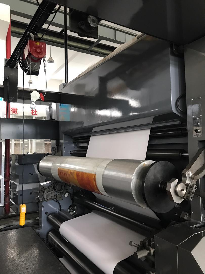 Water Based Ink Flexography Printer by Servo Control for Carton Preprint
