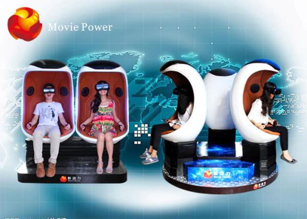 Quality Popular White Dynamic Virtual 9D VR Cinema System With Oculus Rift for sale