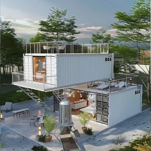 China Sturdy And Durable Villa Container House Single Layer And Multi Layer Design For Renovation Shop Homestay Hotel wholesale