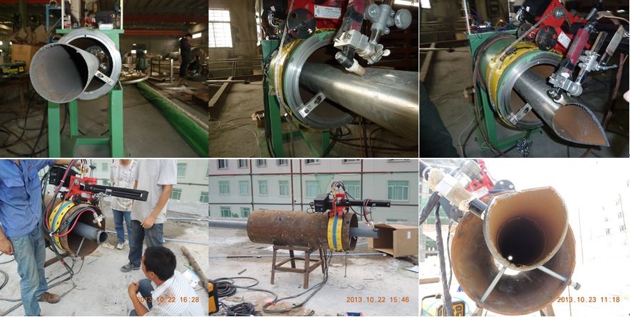 State-of-the-Art CNC Flame and Plasma Pipe Cutting Machine for Pipeline Construction